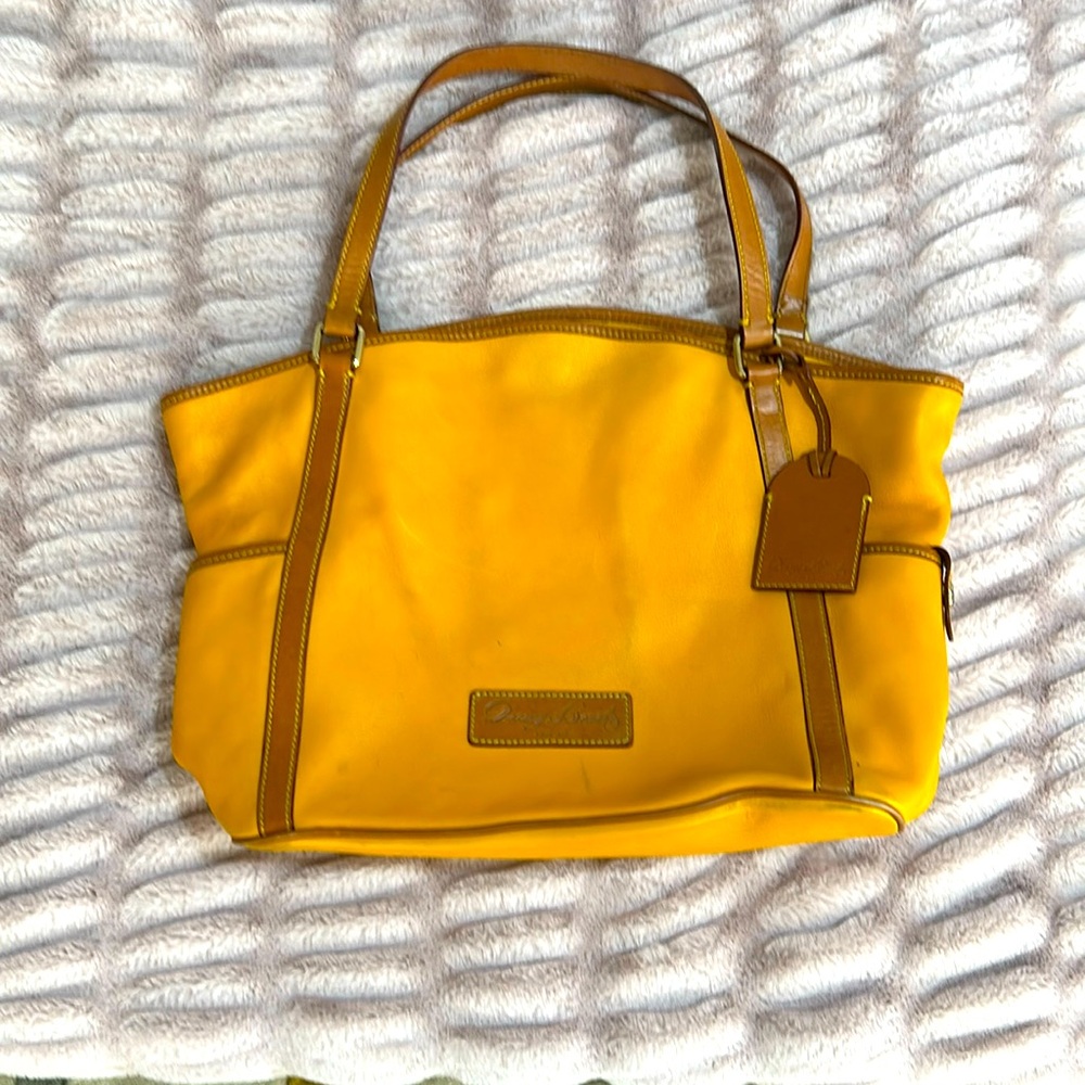 Dooney and Bourke yellow purse